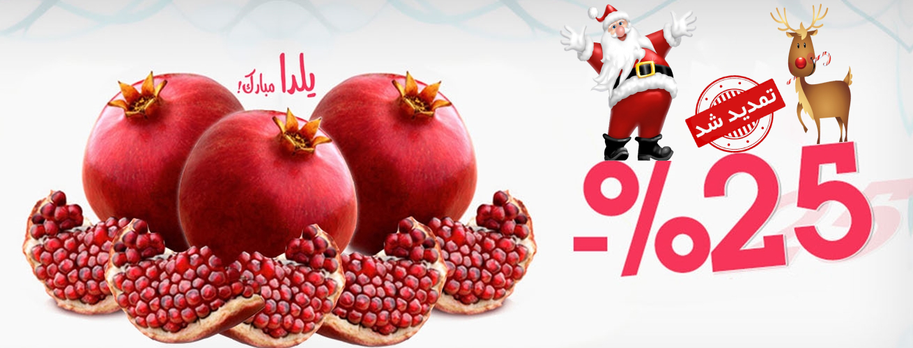 تخفیفات ویژه از یلدا تا سال نو میلادی