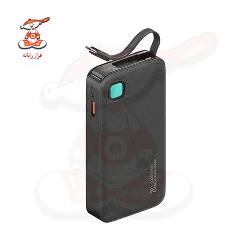 پاور بانک یوسامز US-CD225 ظرفیت 1۰۰۰۰